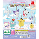 Sanrio Characters Pinch and Connect Mascot - 40pc assort pack