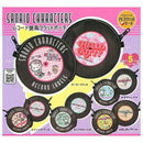 Sanrio Characters Record Style Flat Pouch - 30pc assort pack