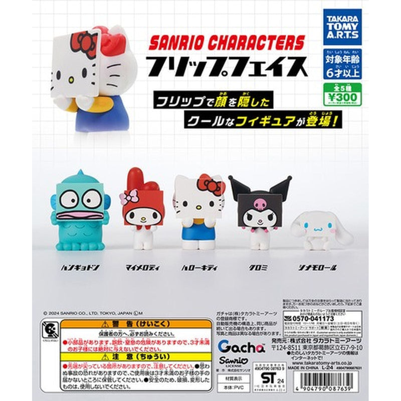 Sanrio Characters Flip Face - 40pc assort pack