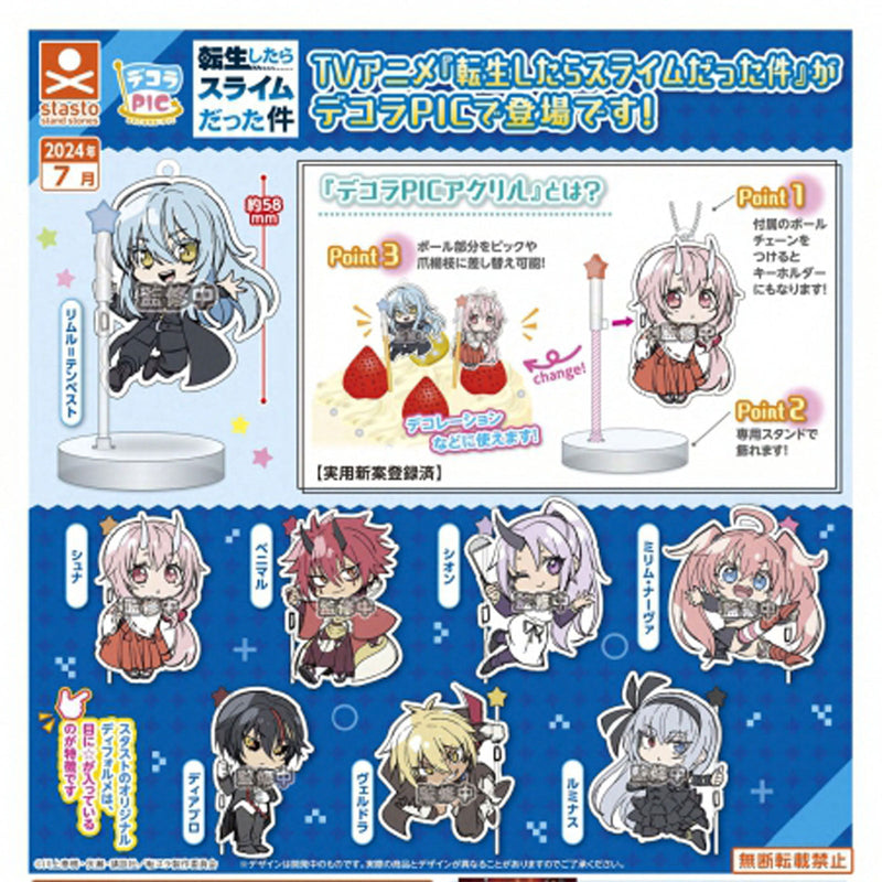 That Time I Got Reincarnated as a Slime Decora PIC - 40pc assort pack [Pre Order August 2024][2nd Chance]
