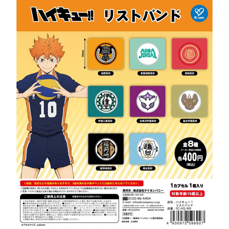 Haikyu!! Wrist Band - 30pc assort pack