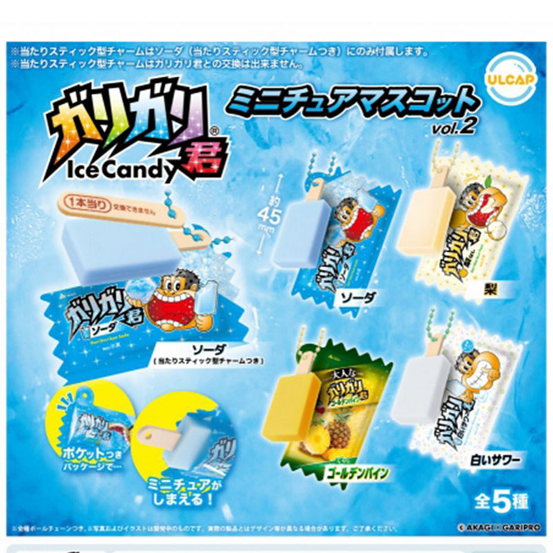 Gari Gari Kun Miniature Mascot vol.2 - 40pc assort pack [Pre Order February 2025][2nd Chance]