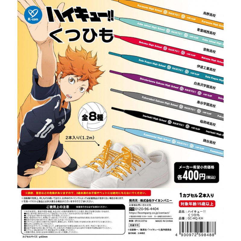 Haikyu!! Shoe Lace - 30pc assort pack [Pre Order March 2025][2nd Chance]