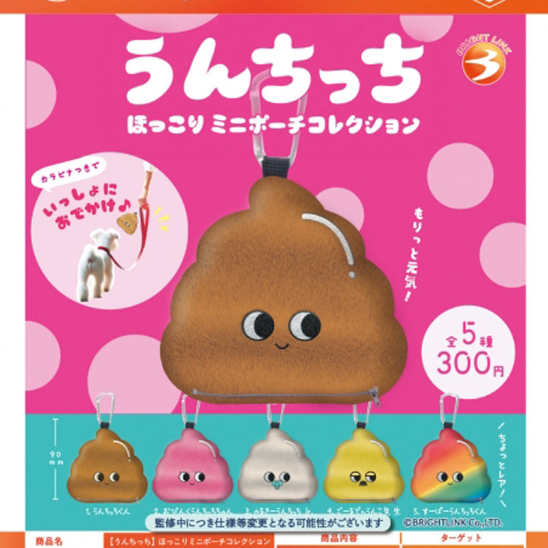 Poop Hokkori Mini Pouch Collection - 40pc assort pack [Pre Order May 2025][2nd Chance]