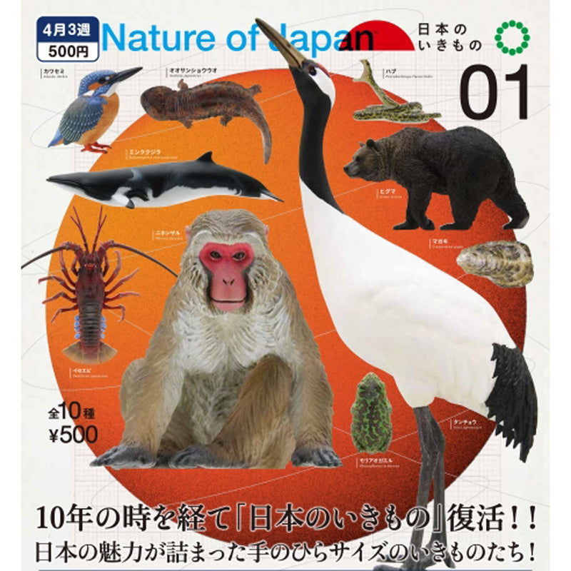 NATURE OF JAPAN Japanese Living Creatures vol.1 - 20pc assort pack [Pre Order May 2025][2nd Chance]