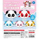 Pan Shell Fluffy Stuffed Toy Kinchaku - 30pc assort pack [Pre Order June 2025][2nd Chance]