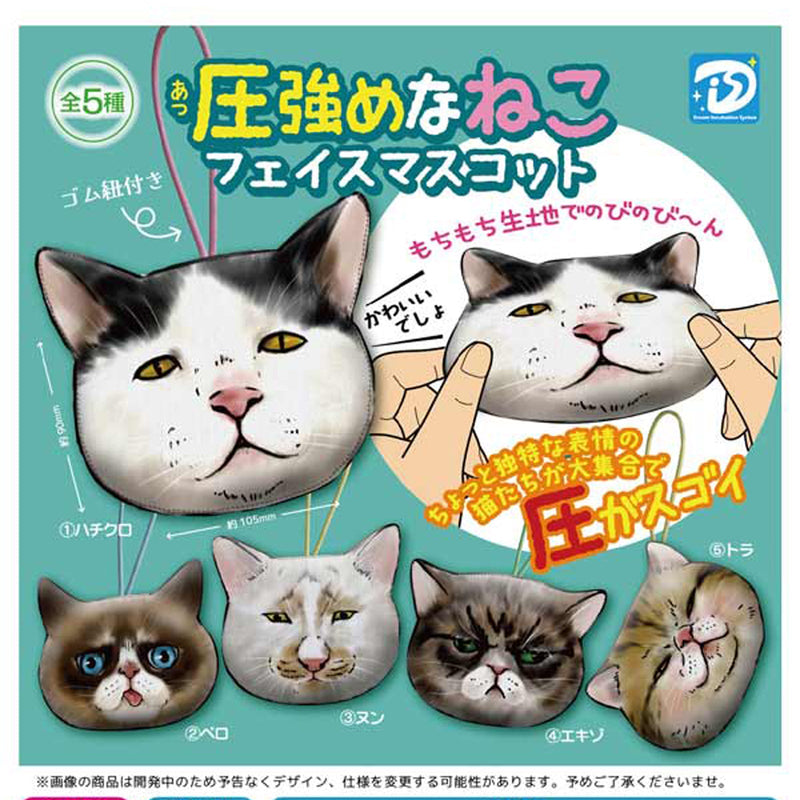 High Pressure Cat Face Mascot - 30pc assort pack [Pre Order December 2024][2nd Chance]