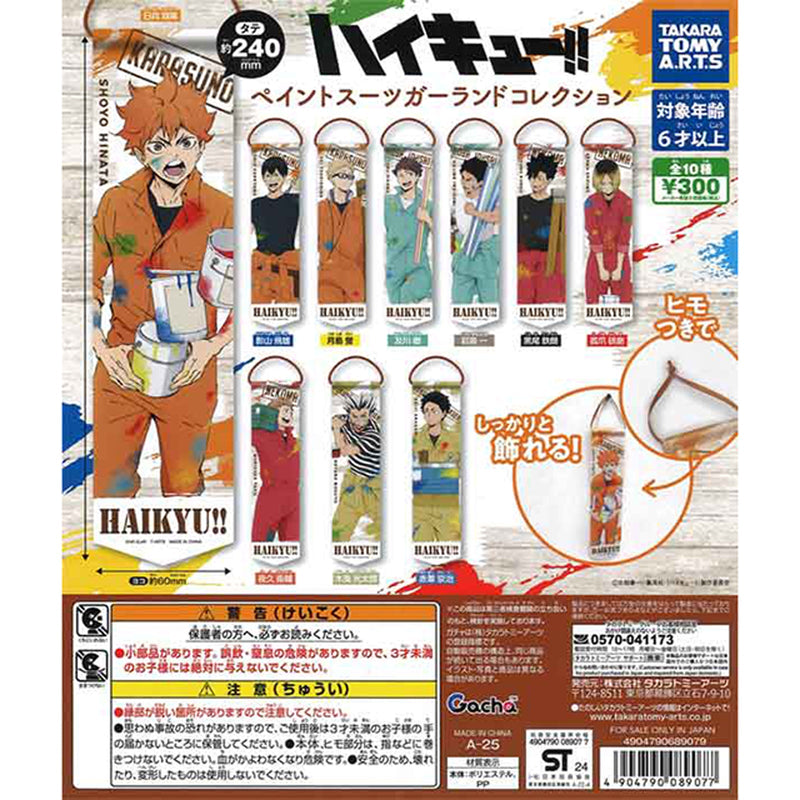 Haikyu!! Paint Suits Garland Collection - 40pc assort pack