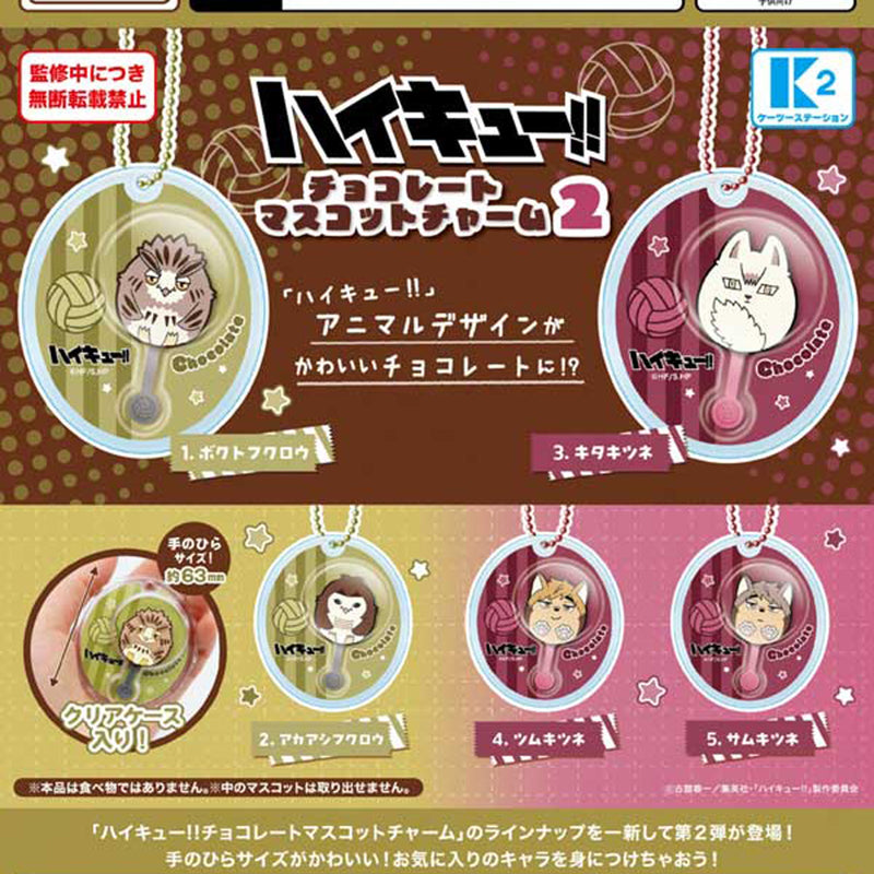 Haikyu!! Chocolate Mascot Charm vol.2 - 30pc assort pack