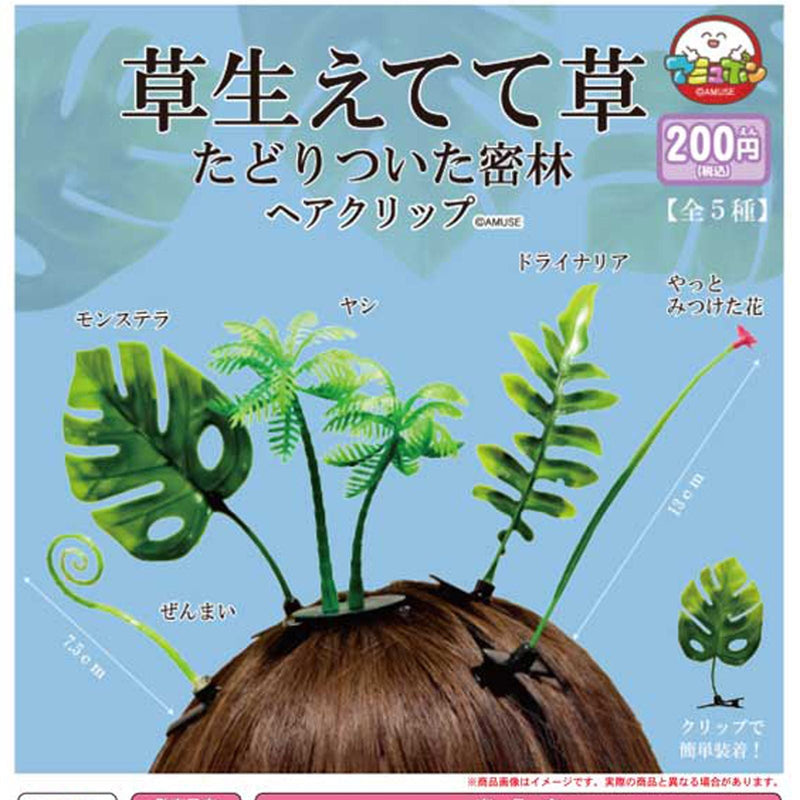 Grass Grow Grass Deep Forest Hairclip - 50pc assort pack [Pre Order September 2025][2nd Chance]