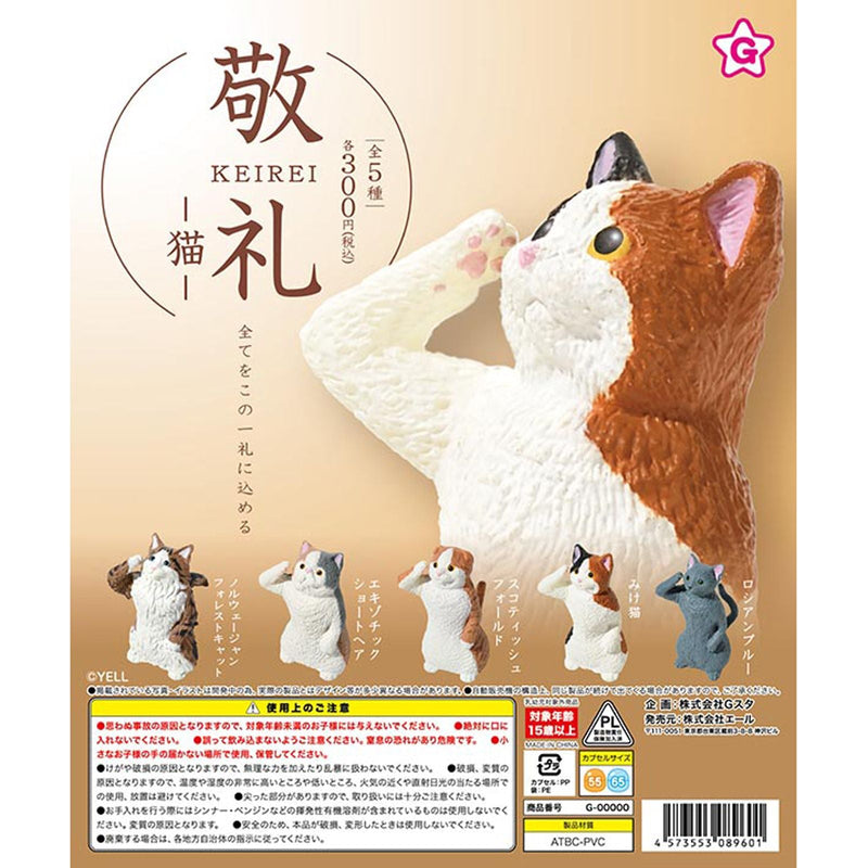 Keirei Cat - 40pc assort pack [Pre Order September 2025][2nd Chance]