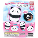 Stuffed Toy Hair Clip Fuwa Fuwa Panda - 30pc assort pack