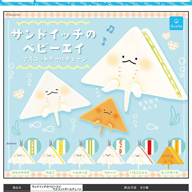 Sandwich Bany Manta Mascot Ballchain - 40pc assort pack [Pre Order September 2025][2nd Chance]