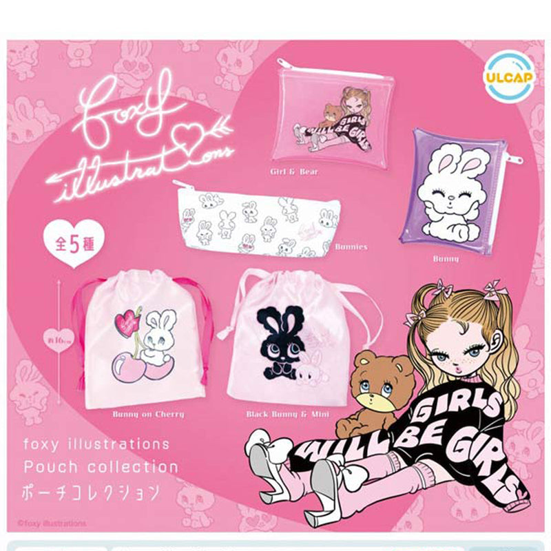 foxy illustrations Pouch Collection - 30pc assort pack [Pre Order October 2025][2nd Chance]