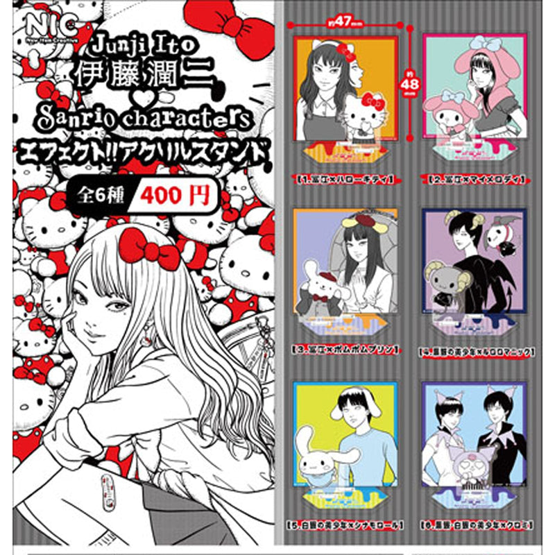 Ito Jyunji Sanrio Characters Effect!! Acrylic Stand - 30pc assort pack [Pre Order October 2025][2nd Chance]