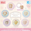 Sanrio Characters PVC Pin Badge with Clear Case Latte Bear Baby Design - 30pc assort pack