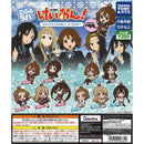 K-On! Deformed Rubber Keychain - 40pc assort pack
