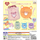 Care Bear Fuwa Fuwa Face Kinchaku & Face Pouch - 30pc assort pack