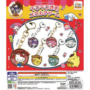 Sanrio Characters Kira Kira Clear Metal Charm - 30pc assort pack