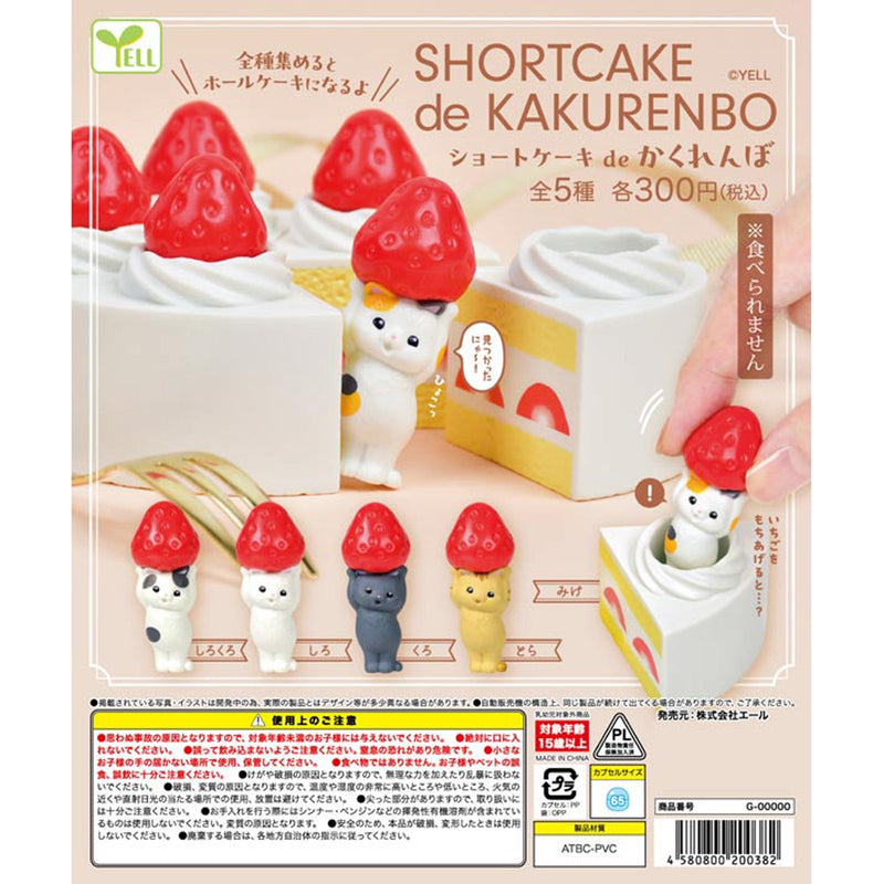 Hide & Seek Short Cake - 40pc assort pack [Pre Order January 2026][2nd Chance]