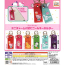 Sanrio Characters Vinyl Keychain with Mini Charm - 30pc assort pack