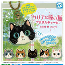 Clear Eyes Cat Acrylic Charm - 40pc assort pack [Pre Order January 2026][2nd Chance]