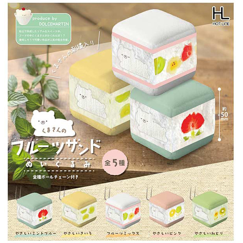 Fruit Sandwich Beat Stuffed Toy - 40pc assort pack [Pre Order January 2026]