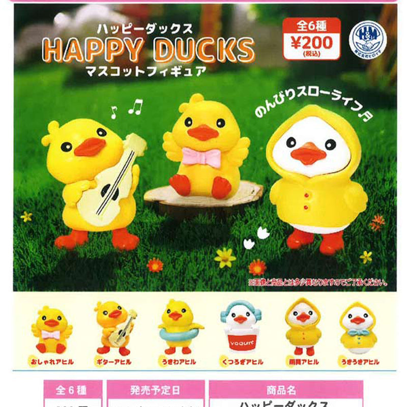 Happy Ducks Mascot Figure - 50pc assort pack