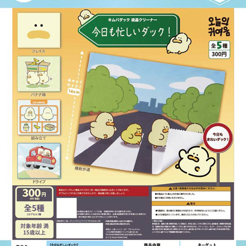 Today is Also Busy Duck - 40pc assort pack [Pre Order January 2026][2nd Chance]