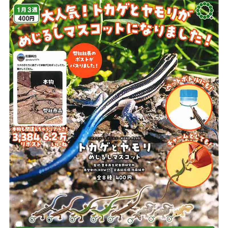 NTC MONO+ Tokage and Yamori Eyecatch Mascot - 30pc assort pack [Pre Order February 2026][2nd Chance]