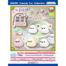 Fuku Fuku Shimaenaga Flocky Sofubi Café Color - 40pc assort pack [Pre Order March 2026]