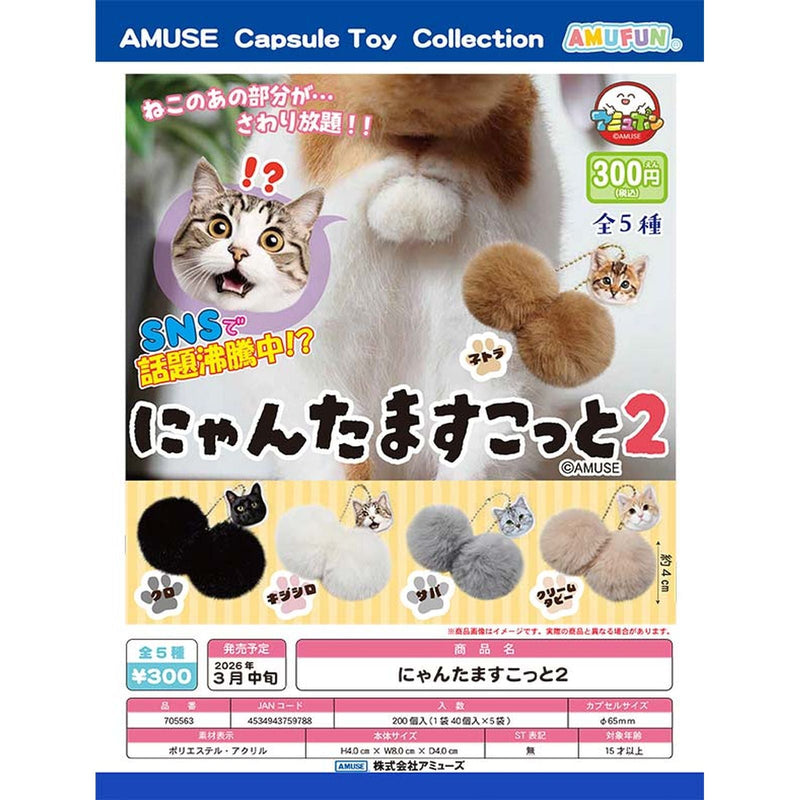 Nyanta Mascot vol.2 - 40pc assort pack [Pre Order March 2026]