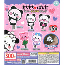 Mochi Mochi Panda Rubber Hair Clip - 40pc assort pack
