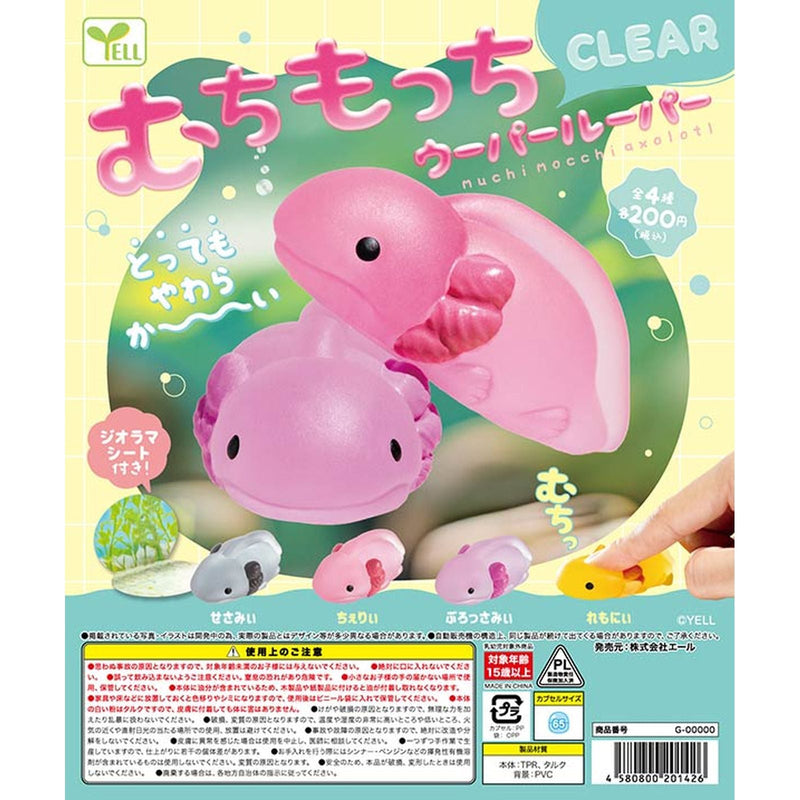 Muchi Mocchi Wooper Looper CLEAR - 50pc assort pack [Pre Order March 2026]