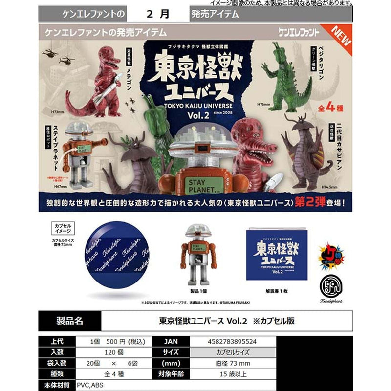 Tokyo Kaijyu Universe vol.2 - 20pc assort pack [Pre Order March 2026]