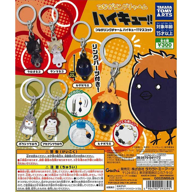 Haikyu!! Connect Ring Mascot - 40pc assort pack [Pre Order April 2026]