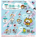 Headache Bun Bun Acrylic Eyecatch Charm - 40pc assort pack [Pre Order July 2026][2nd Chance]