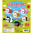 Usacolle Friends Rubber Hair Clip - 40pc assort pack