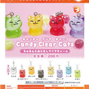Candy Clear Cat's Churunto Eyecatch Clear Charm - 50pc assort pack [Pre Order August 2026][2nd Chance]