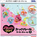 Akubi Girl Pukkuri Sticker Style Marker Charm - 40pc assort pack [Pre Order October 2026]