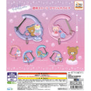 Rilakkuma Transparent Sweets Acrylic Carabiner - 30pc assort pack