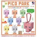 PICO PARK Flocky Mascot with Carabiner - 30pc assort pack  [Pre Order November 2026][2nd Chance]