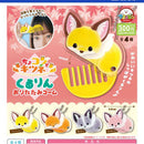 Chokonto Fox Kururin Folding Comb - 40pc assort pack [Pre Order December 2026]