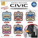 Honda Historical Civic Official Licensed Rubber Keychain - 40pc assort pack [Pre Order December 2026]