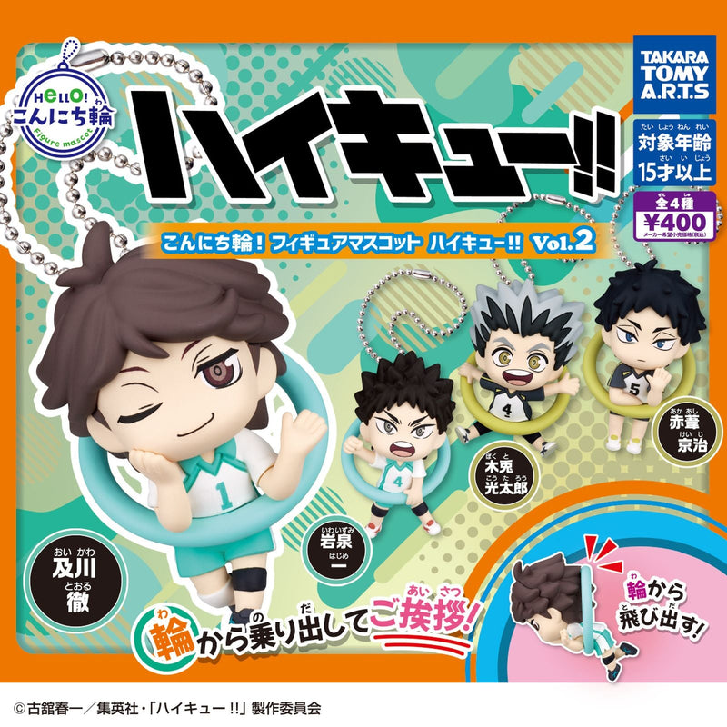 Hailyu!! Konnnichiwa Figure Mascot vol.2 - 30pc assort pack