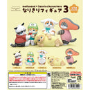 [40% OFF] mofusand x Sanrio Characters Narikiri Figure vol.2 - 20pc assort pack