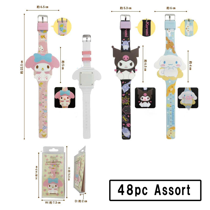 Sanrio Characters Lighting Watch - 3 kinds Assort