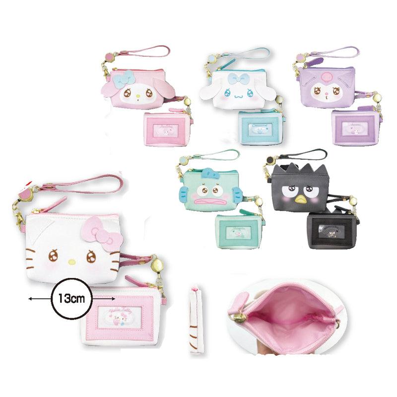 Sanrio KYUN Reel Pass Pouch  - 5 kinds