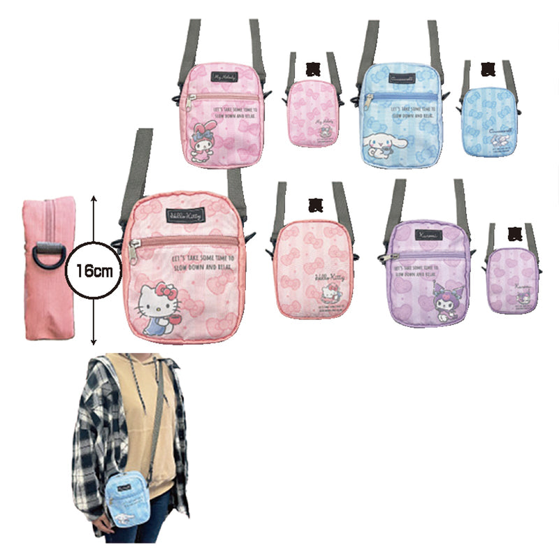 Sanrio Square Shoulder Bag - 4 kinds
