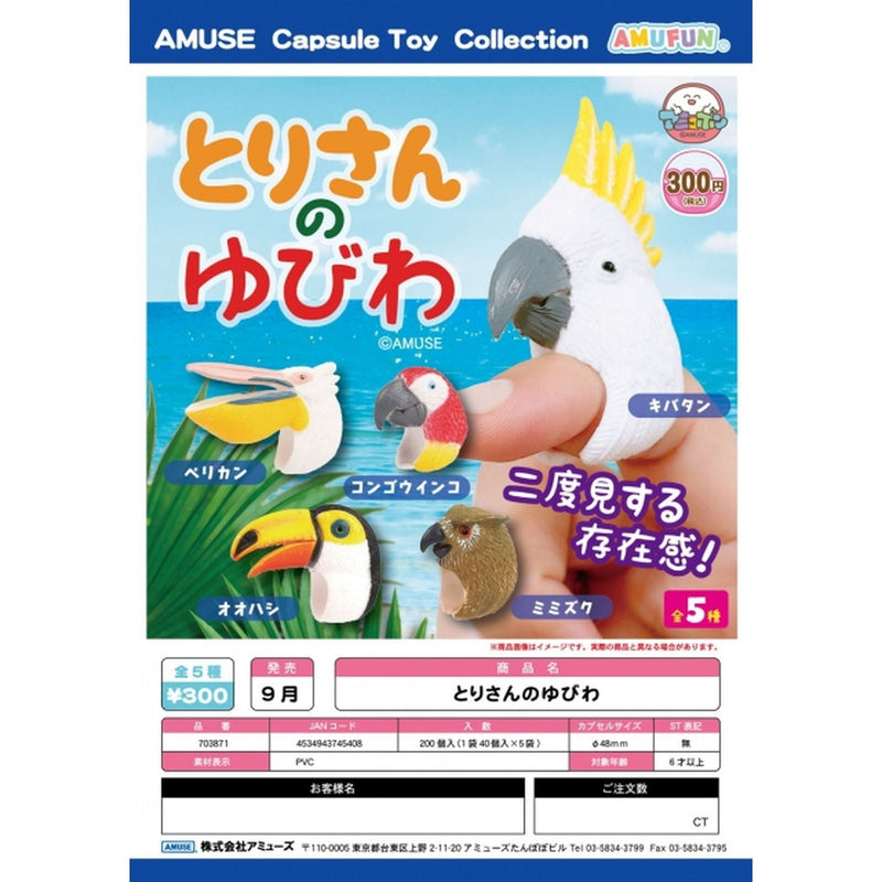 Bird's Ring - 40pc assort pack [Pre Order September 2023]